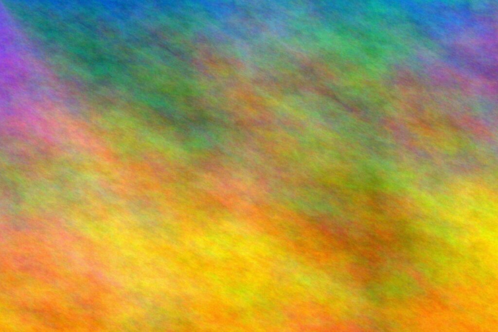 Abstrakte Farbstudie Nr. 80 mit fließenden Farbverläufen